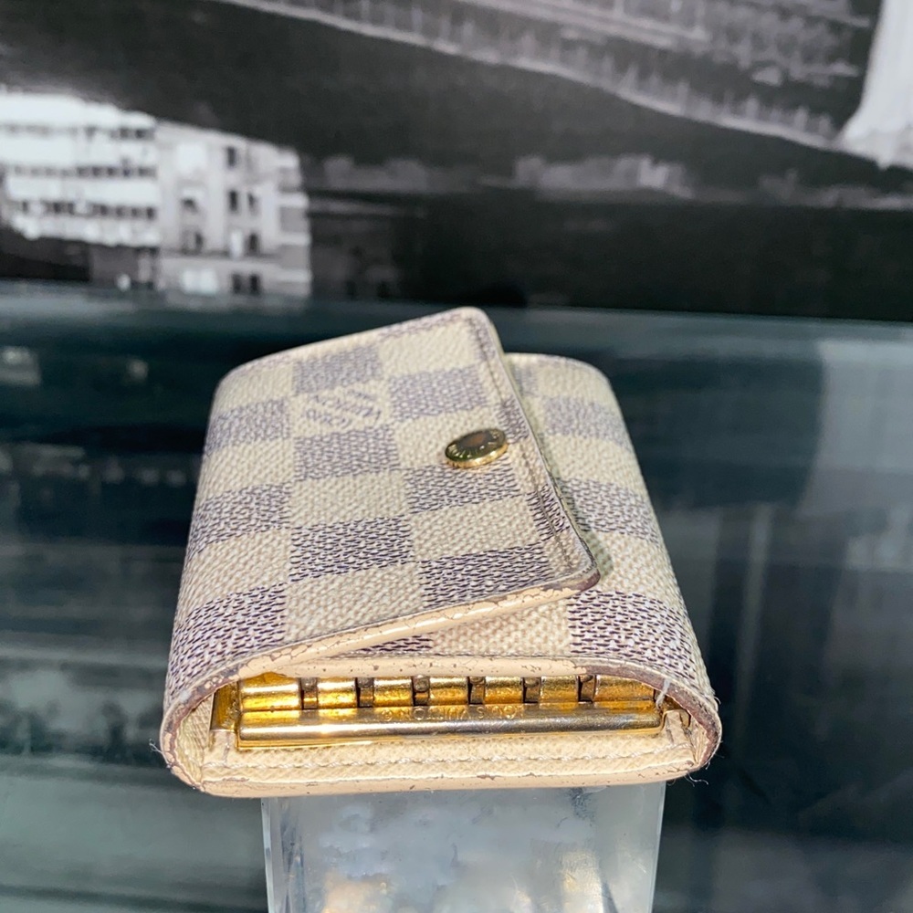Authentic Louis Vuitton Damier Azur Key Card Holder - Picture 13 of 17
